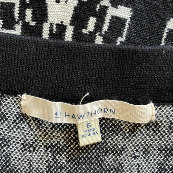 41 Hawthorn Stitch fit black knit skirt NWOT - Picture 3 of 6